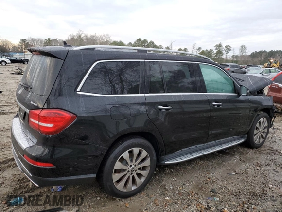 2018 Mercedes-Benz GLS 450 with VIN 4JGDF6EE9JB153789, listed as a Copart auction lot 36778764 with 46,027 mi miles and . Bid and sale history available at DreamBid. Image 3.