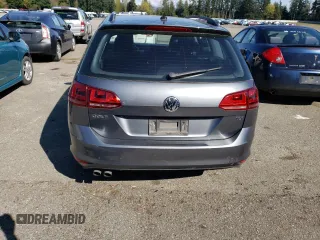 2015 Volkswagen Golf SportWagen TDI SE with VIN 3VWCA7AU0FM513613, listed as a Copart auction lot 50815164 with 157,385 mi miles. Bid and sale history available at carsss.com. Image 6.