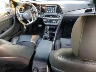 2018 Hyundai Sonata SEL with VIN 5NPE34AFXJH704704, listed as a Copart auction lot 48059695 with 79,754 mi miles and Salvage Title. Bid and sale history available at DreamBid. Image 8.