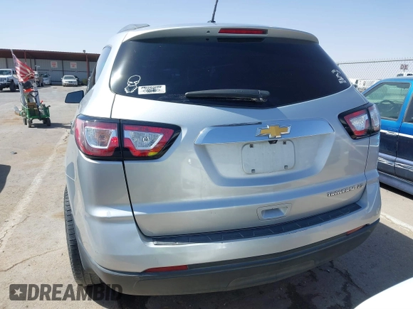 2015 Chevrolet Traverse LS with VIN 1GNKRFEDXFJ388491, listed as a IAAI auction lot 41700140 with 156,233 mi miles and . Bid and sale history available at DreamBid. Image 16.
