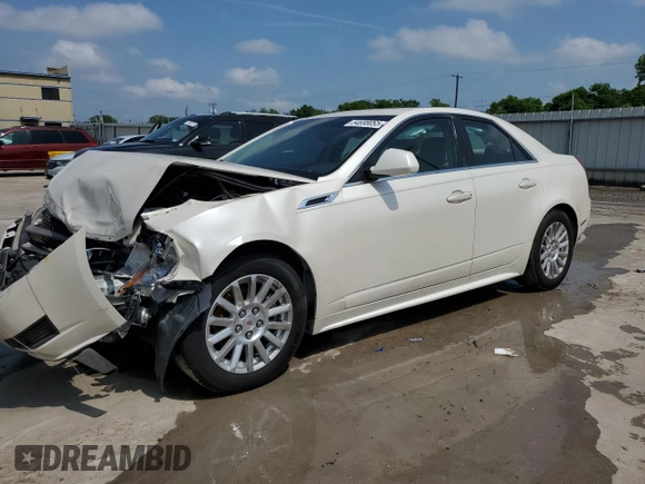 2011 Cadillac CTS Luxury with VIN 1G6DE5EY1B0152082, listed as a Copart auction lot 54698055 with Not provided miles and Salvage title. Bid and sale history available at DreamBid. Image 1.