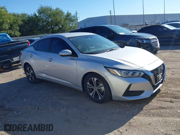 2023 Nissan Sentra SV with VIN 3N1AB8CV6PY317577, listed as a IAAI auction lot 42245535 with 9,243 mi miles and . Bid and sale history available at DreamBid. Image 1.