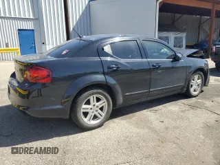 2013 Dodge Avenger SXT with VIN 1C3CDZCGXDN709157, listed as a Copart auction lot 56913975 with 119,260 mi miles and Salvage title. Bid and sale history available at DreamBid. Image 3.
