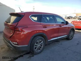 2020 Hyundai Santa Fe SE with VIN 5NMS2CAD9LH208095, listed as a Copart auction lot 85151444 with 206,090 mi miles and Salvage Title. Bid and sale history available at carsss.com. Image 3.