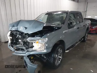 2019 Ford F-150 XL with VIN 1FTEW1EP4KKE93155, listed as a IAAI auction lot 41319964 with 105,248 mi miles. Bid and sale history available at carsss.com. Image 18.