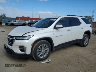 2023 Chevrolet Traverse LT Leather with VIN 1GNERHKW9PJ164077, listed as a Copart auction lot 80903594 with 16,681 mi miles and Salvage Title. Bid and sale history available at carsss.com. Image 1.