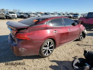 2017 Nissan Maxima SV with VIN 1N4AA6AP1HC450563, listed as a Copart auction lot 42515125 with 123,937 mi miles and Salvage Title. Bid and sale history available at carsss.com. Image 3.