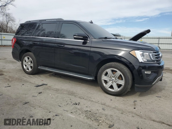 2021 Ford Expedition XLT with VIN 1FMJU1HT9MEA35301, listed as a Copart auction lot 45676985 with 78,480 mi miles and Salvage title. Bid and sale history available at DreamBid. Image 4.