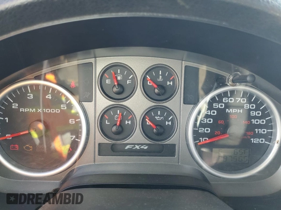 2005 Ford F-150 XLT with VIN 1FTPW14545KC62933, listed as a Copart auction lot 45683735 with 178,756 mi miles and Clean Title. Bid and sale history available at carsss.com. Image 9.