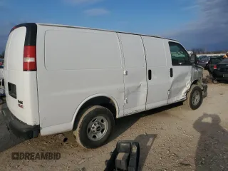 2015 GMC Savana Cargo z VIN 1GTW7FCF3F1114358, wystawiony jako Copart lot #47750135 z przebiegiem 176 068 mil mil oraz Czysty tytuł • Clean title. Historia ofert i sprzedaży dostępna na DreamBid. Obrazek 3.