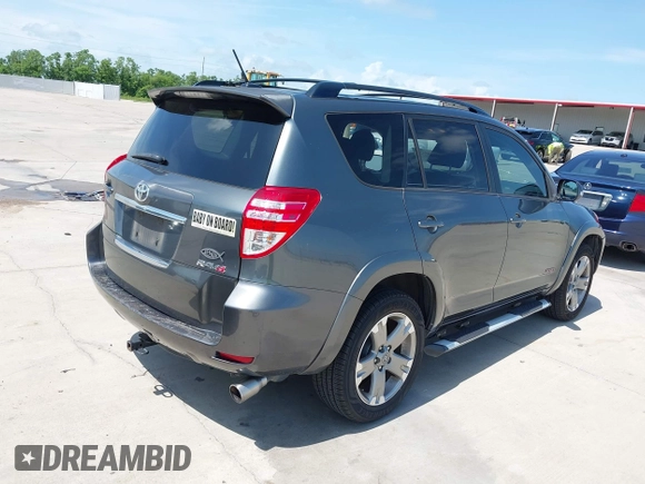 2012 Toyota RAV4 Sport with VIN JTMWF4DV9C5046648, listed as a IAAI auction lot 42509426 with 159,005 mi miles and . Bid and sale history available at DreamBid. Image 4.