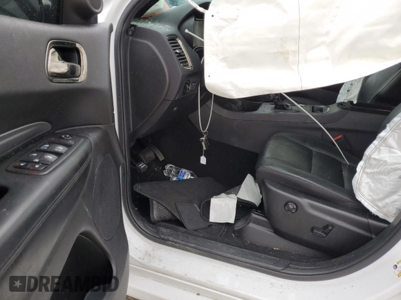 2019 Dodge Durango GT with VIN 1C4RDJDG4KC821225, listed as a Copart auction lot 52054535 with 53,841 mi miles and Salvage title. Bid and sale history available at DreamBid. Image 7.