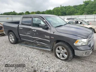 2018 Ram 1500 Big Horn with VIN 1C6RR7LT7JS281562, listed as a Copart auction lot 57679885 with 119,213 mi miles and Salvage title. Bid and sale history available at DreamBid. Image 4.