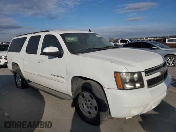 2007 Chevrolet Suburban LT with VIN 1GNFK16357J215526, listed as a Copart auction lot 49794895 with 208,410 mi miles and Clean Title. Bid and sale history available at DreamBid. Image 4.