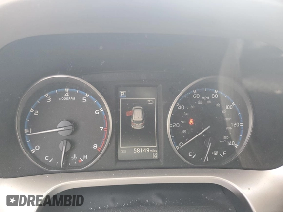 2017 Toyota RAV4 XLE with VIN JTMWFREVXHJ109184, listed as a Copart auction lot 54537185 with 58,149 mi miles and Salvage Title. Bid and sale history available at DreamBid. Image 9.
