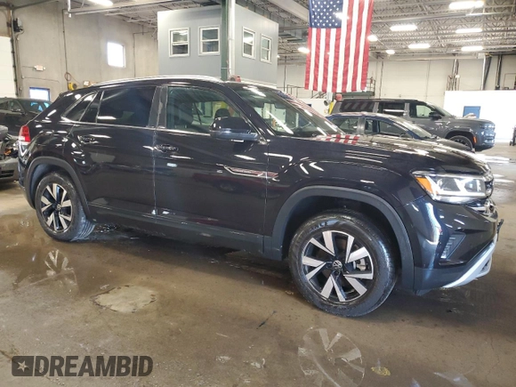 2023 Volkswagen Atlas SE z VIN 1V2LC2CA3PC219255, wystawiony jako Copart lot #59729025 z przebiegiem 23 902 mil mil oraz Szkoda całkowita • Salvage title. Historia ofert i sprzedaży dostępna na DreamBid. Obrazek 4.