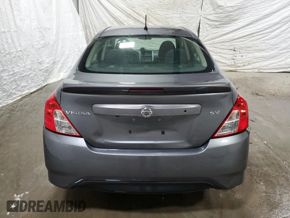 2019 Nissan Versa SV with VIN 3N1CN7AP6KL859167, listed as a Copart auction lot 53779855 with 95,595 mi miles and Clean title. Bid and sale history available at DreamBid. Image 6.