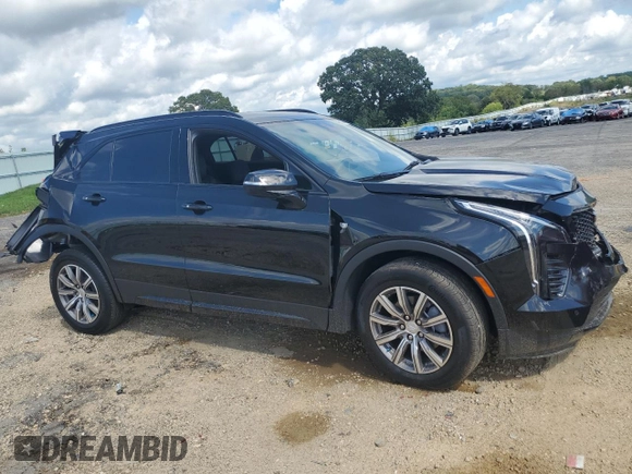 2023 Cadillac XT4 AWD Sport with VIN 1GYFZFR48PF182380, listed as a Copart auction lot 68937594 with 8,400 mi miles and Salvage Title. Bid and sale history available at carsss.com. Image 4.