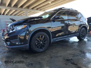 2018 Nissan Rogue SV with VIN 5N1AT2MT3JC758566, listed as a Copart auction lot 49617915 with 90,707 mi miles and Salvage Title. Bid and sale history available at carsss.com. Image 1.