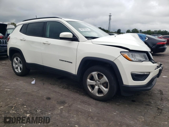 2021 Jeep Compass Altitude with VIN 3C4NJDBB7MT551883, listed as a Copart auction lot 69790784 with 36,830 mi miles and Clean title. Bid and sale history available at DreamBid. Image 4.