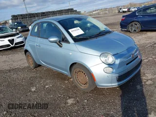 2013 FIAT 500 Pop with VIN 3C3CFFAR1DT754372, listed as a IAAI auction lot 41920208 with 1 mi miles. Bid and sale history available at carsss.com. Image 1.