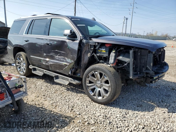 2015 GMC Yukon Denali with VIN 1GKS2CKJXFR539714, listed as a Copart auction lot 51278925 with 129,254 mi miles and Salvage Title. Bid and sale history available at carsss.com. Image 4.