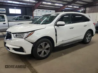 2019 Acura MDX with VIN 5J8YD4H31KL031239, listed as a Copart auction lot 44961055 with 92,592 mi miles and Salvage Title. Bid and sale history available at carsss.com. Image 1.