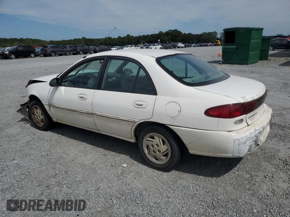 1997 Ford Escort LX z VIN 1FALP13P8VW205888, wystawiony jako Copart lot #70588004 z przebiegiem 156 013 mil mil oraz Nie do naprawy • Non repairable. Historia ofert i sprzedaży dostępna na DreamBid. Obrazek 2.