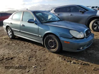 2004 Hyundai Sonata with VIN KMHWF25H44A053637, listed as a Copart auction lot 45029955 with 215,222 mi miles and Salvage Title. Bid and sale history available at carsss.com. Image 4.