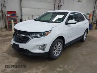 2018 Chevrolet Equinox LT z VIN 3GNAXSEVXJS587177, wystawiony jako IAAI lot #42322966 z przebiegiem 73 893 mil mil oraz . Historia ofert i sprzedaży dostępna na DreamBid. Obrazek 2.