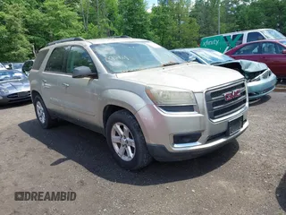 2014 GMC Acadia SLE z VIN 1GKKRNED8EJ154999, wystawiony jako IAAI lot #42279989 z przebiegiem Nie podano mil oraz . Historia ofert i sprzedaży dostępna na DreamBid. Obrazek 1.