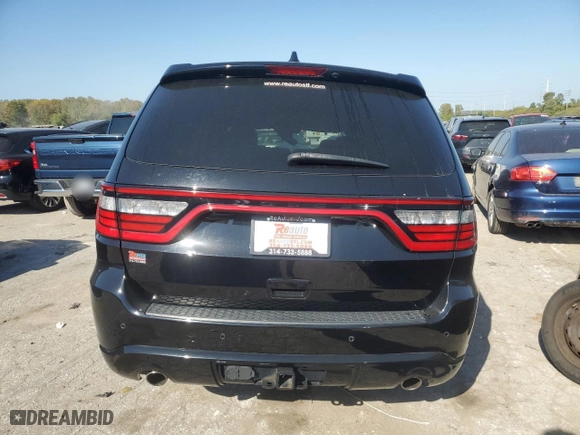2017 Dodge Durango R/T with VIN 1C4SDJCT6HC704061, listed as a Copart auction lot 74509004 with 153,934 mi miles and Salvage Title. Bid and sale history available at carsss.com. Image 6.