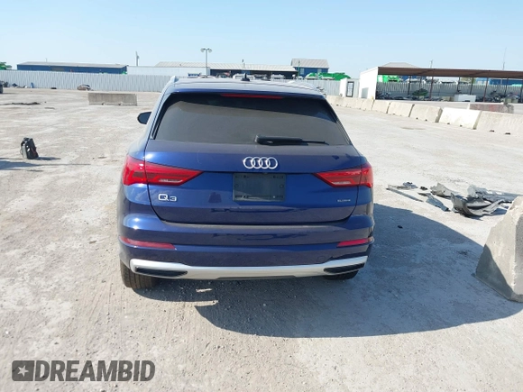 2021 Audi Q3 Premium with VIN WA1AUCF32M1066149, listed as a IAAI auction lot 40695269 with 92,598 mi miles and . Bid and sale history available at DreamBid. Image 17.