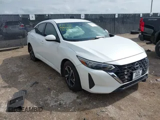 2024 Nissan Sentra SV with VIN 3N1AB8CV8RY255165, listed as a IAAI auction lot 42120305 with 16,346 mi miles and . Bid and sale history available at DreamBid. Image 1.
