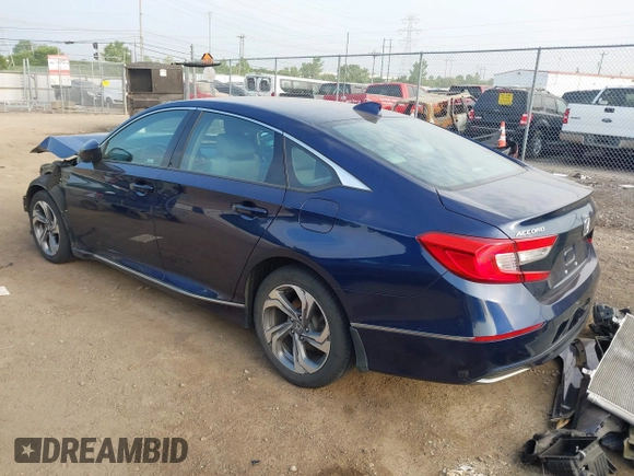 2020 Honda Accord EX with VIN 1HGCV1F42LA140775, listed as a IAAI auction lot 42491784 with 96,254 mi miles and . Bid and sale history available at DreamBid. Image 3.