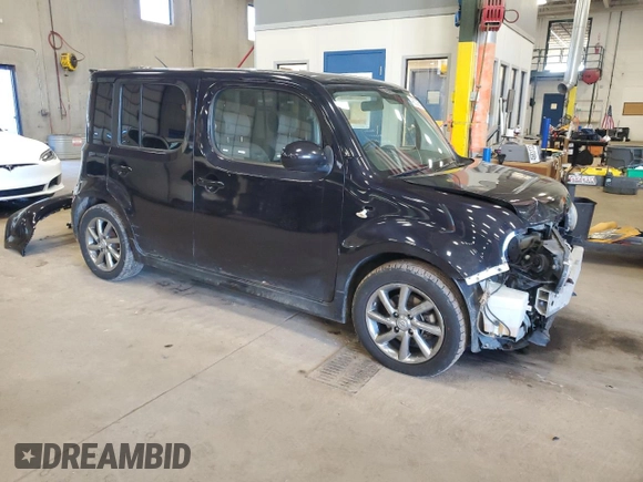 2010 Nissan Cube S z VIN JN8AZ2KR7AT162486, wystawiony jako Copart lot #46633255 z przebiegiem 168 415 mil mil oraz Nie do naprawy • Non repairable. Historia ofert i sprzedaży dostępna na DreamBid. Obrazek 4.