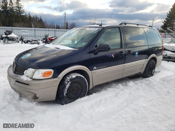 2004 Pontiac Montana w/1SJ Pkg with VIN 1GMDX13E04D184831, listed as a Copart auction lot 43833135 with 156,320 mi miles and Clean Title. Bid and sale history available at carsss.com. Image 1.