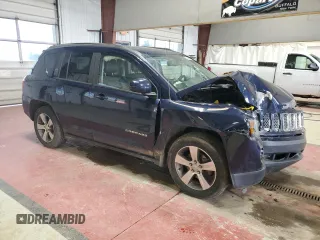 2016 Jeep Compass High Altitude Edition with VIN 1C4NJDEB7GD730026, listed as a Copart auction lot 53608505 with 67,386 mi miles and Salvage Title. Bid and sale history available at carsss.com. Image 4.