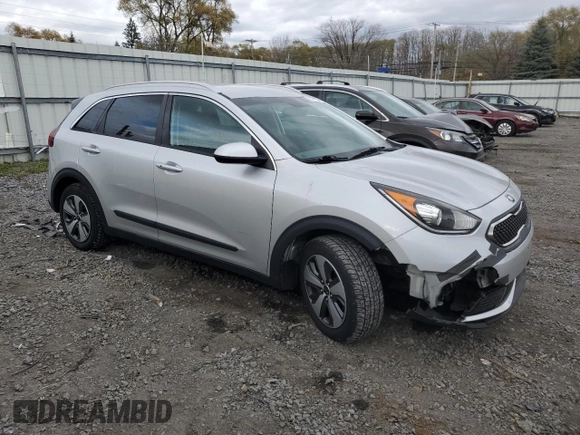 2018 Kia Niro FE with VIN KNDCB3LC6J5118265, listed as a Copart auction lot 78971134 with 96,390 mi miles and Salvage Title. Bid and sale history available at carsss.com. Image 4.