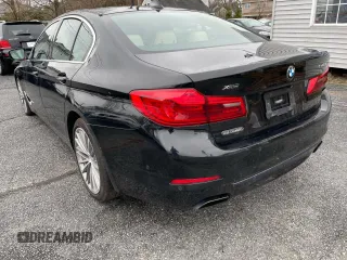 2017 BMW 5 Series 540i xDrive with VIN WBAJE7C36HG890783, listed as a Copart auction lot 55098475 with 128,332 mi miles and Clean title. Bid and sale history available at DreamBid. Image 3.