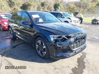 2022 Audi e-tron Premium with VIN WA1AAAGE6NB029002, listed as a IAAI auction lot 40856287 with 60,240 mi miles. Bid and sale history available at carsss.com. Image 1.