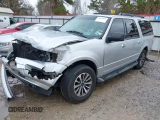 2015 Ford Expedition EL XLT with VIN 1FMJK1HT8FEF19873, listed as a IAAI auction lot 41329651 with 233,889 mi miles. Bid and sale history available at carsss.com. Image 2.