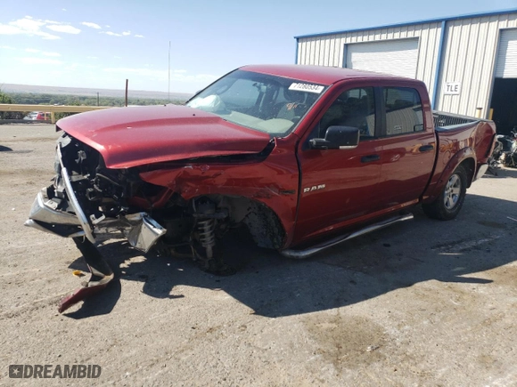 2009 Dodge Ram 1500 Laramie with VIN 1D3HV13T89J508618, listed as a Copart auction lot 71280534 with 267,485 mi miles and Salvage Title. Bid and sale history available at carsss.com. Image 1.