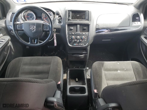 2017 Dodge Grand Caravan SE with VIN 2C4RDGBG7HR846125, listed as a Copart auction lot 49128935 with 98,038 mi miles and Salvage Title. Bid and sale history available at carsss.com. Image 8.