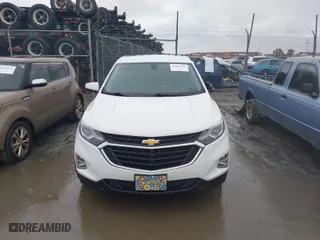 2018 Chevrolet Equinox LT with VIN 2GNAXJEV7J6193919, listed as a IAAI auction lot 41609954 with 107,087 mi miles. Bid and sale history available at carsss.com. Image 12.