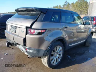 2015 Land Rover Range Rover Evoque Prestige with VIN SALVV2BG1FH001240, listed as a IAAI auction lot 41768760 with 98,711 mi miles and . Bid and sale history available at DreamBid. Image 4.