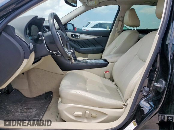2020 Infiniti Q50 Luxe with VIN JN1EV7AR1LM250957, listed as a Copart auction lot 59308225 with 51,606 mi miles and Salvage title. Bid and sale history available at DreamBid. Image 7.