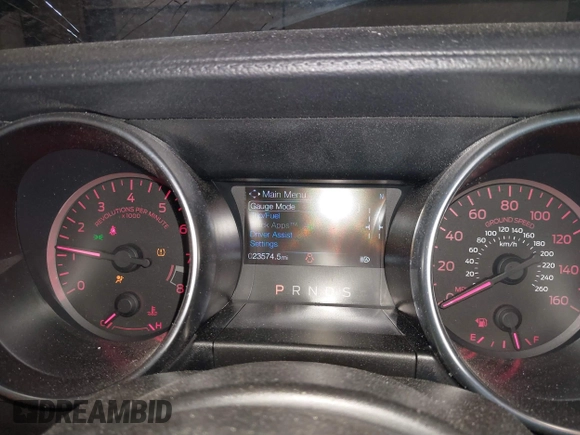 2023 Ford Mustang GT with VIN 1FA6P8CF8P5305334, listed as a IAAI auction lot 41858115 with 23,574 mi miles and . Bid and sale history available at DreamBid. Image 7.