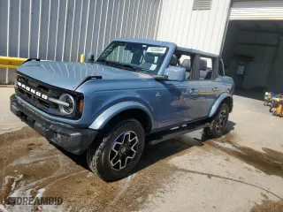 2024 Ford Bronco Outer Banks with VIN 1FMDE8BH9RLA22414, listed as a Copart auction lot 75294664 with 0 mi miles and Non Repairable. Bid and sale history available at carsss.com. Image 1.