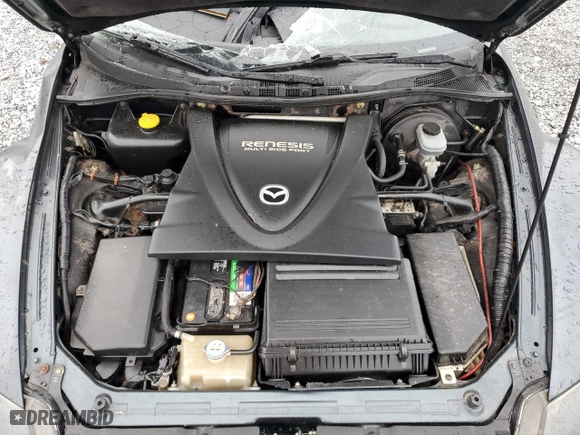 2004 Mazda RX-8 with VIN JM1FE173840119115, listed as a Copart auction lot 80307404 with 0 mi miles and Salvage Title. Bid and sale history available at carsss.com. Image 11.